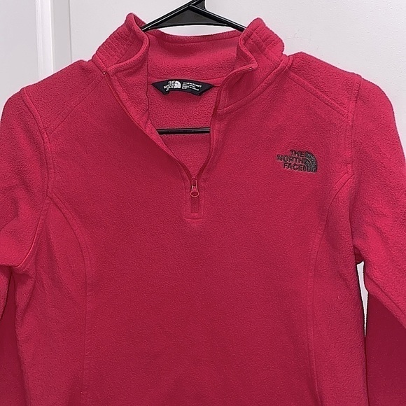 The north face quarter zip long sleeve pullover sweatshirt size small - Picture 4 of 9